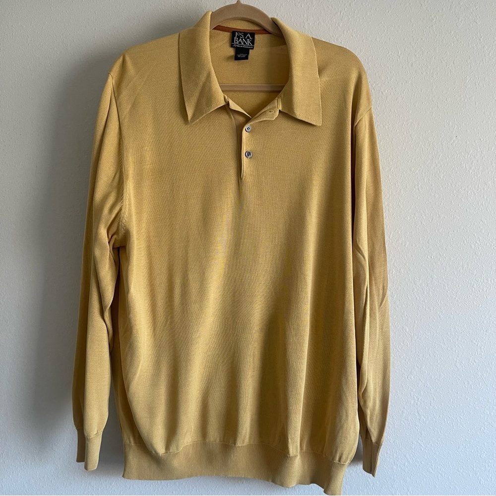 Jos. A. Bank Signature Collection 100% Silk men’s career Business sweater XXL